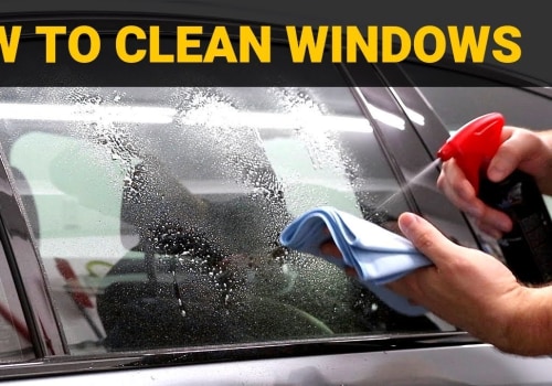 How to Clean Your Auto Glass Like a Pro